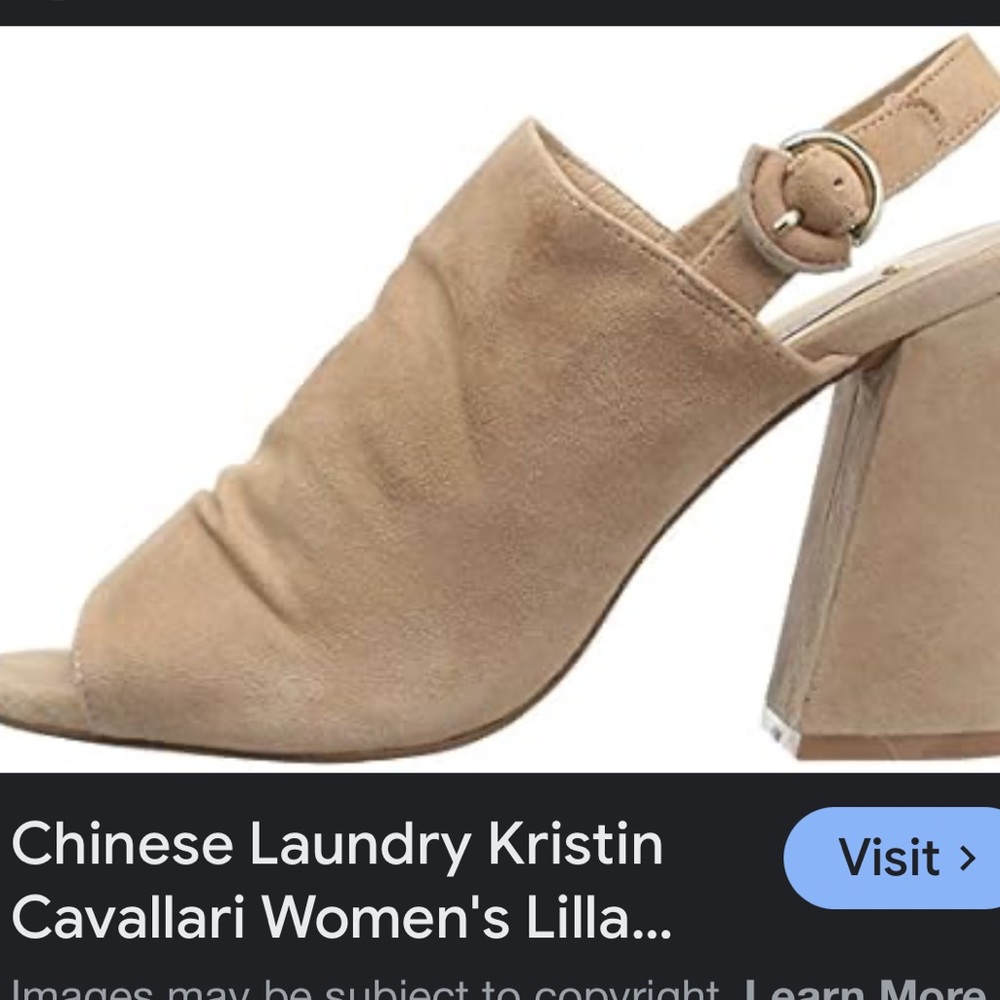 Chinese Laundry Beige Women's Mules